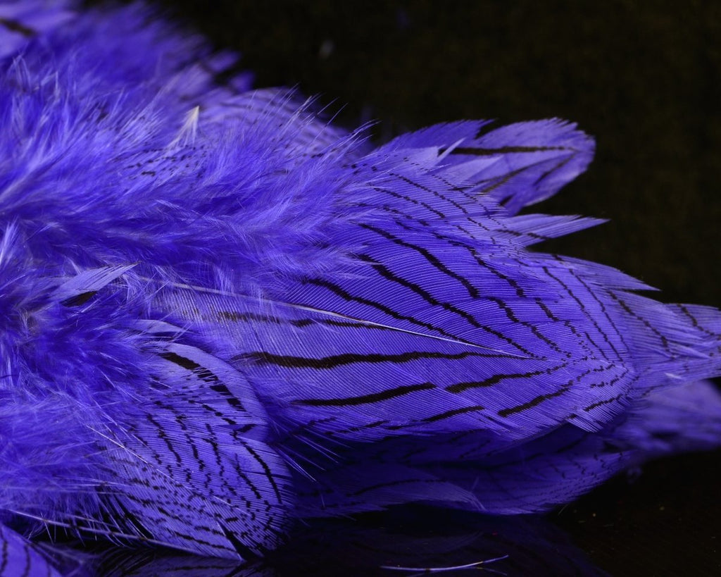 Silver Pheasant Body Feathers - Spawn Fly Fish - Hareline Dubbin