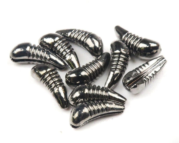 Stout Tungsten Bead Bodies - Spawn Fly Fish - Beads, Cones & Eyes - Hareline Dubbin