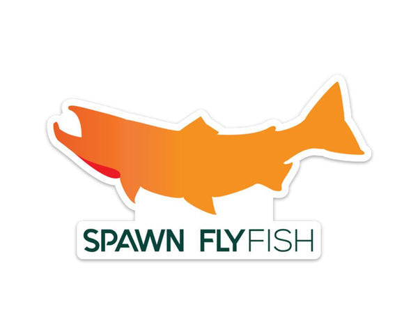 Spawn Bumper Stickers - Spawn Fly Fish - Spawn Fly Fish