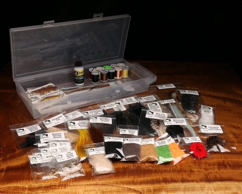 Hareline Fly Tying Material Kit
