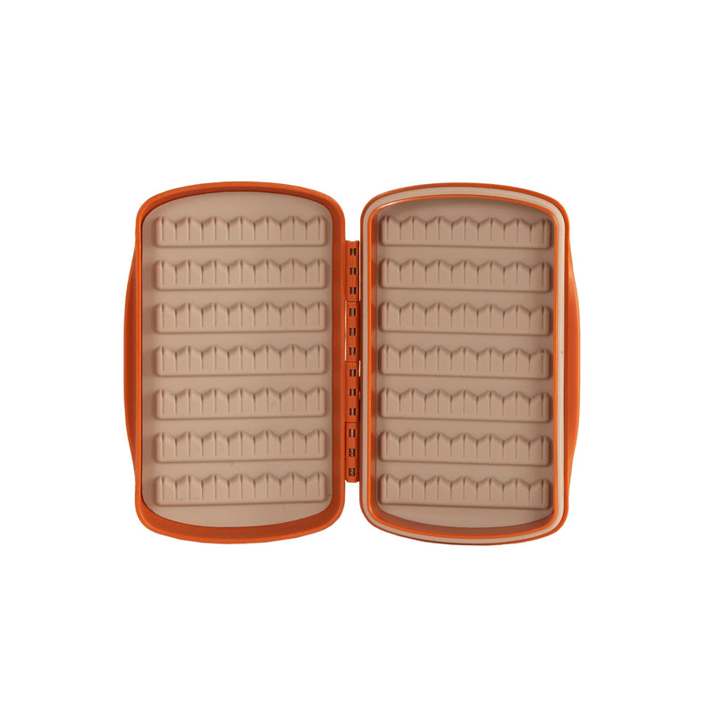 Tacky Pescador Fly Box- Small- Burnt Orange - Spawn Fly Fish - Fishpond