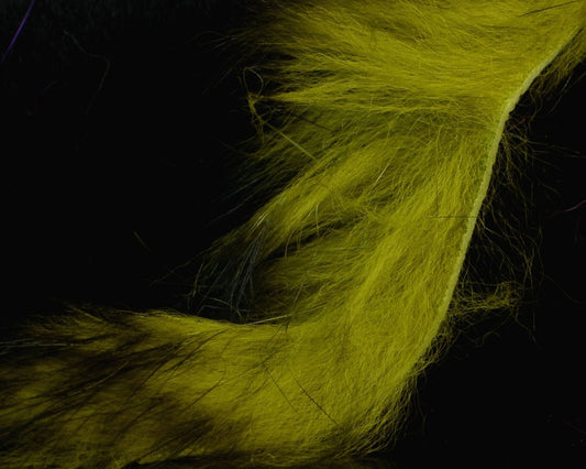 Hareline Two Toned Rabbit Strips - Spawn Fly Fish - Hareline Dubbin