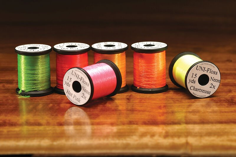 Uni Neon Floss - Spawn Fly Fish - UNI