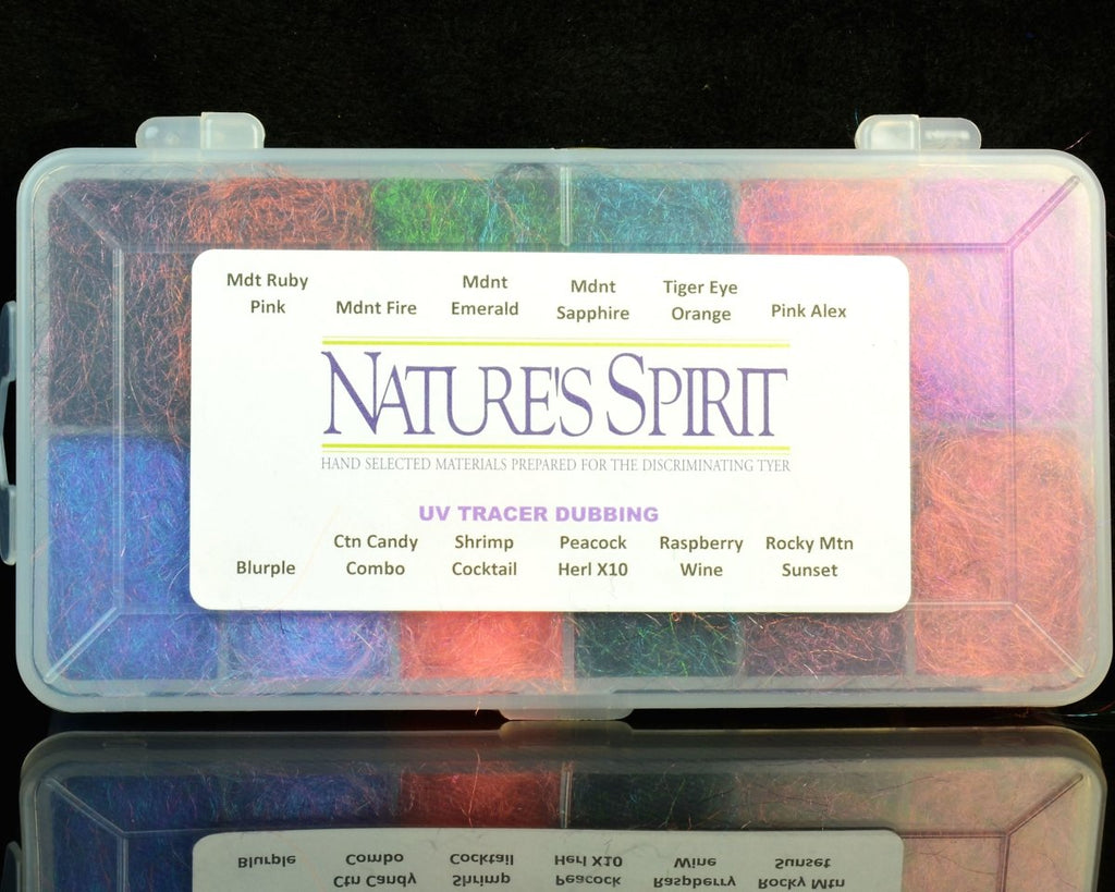Nature's Spirit UV Tracer Dubbing Dispenser - Spawn Fly Fish - Nature's Spirit