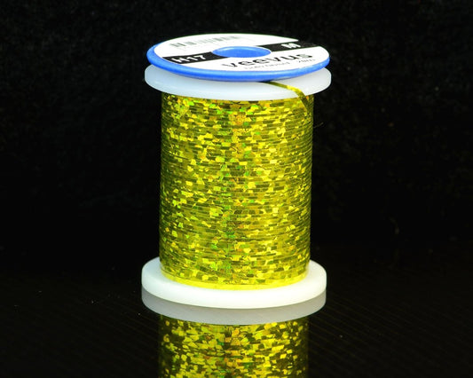 Veevus Holographic Tinsel - Spawn Fly Fish - Veevus
