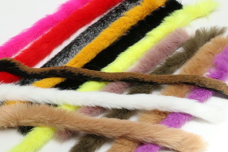 Hareline Extra Select Craft Bunny Strips - Spawn Fly Fish - Hareline Dubbin