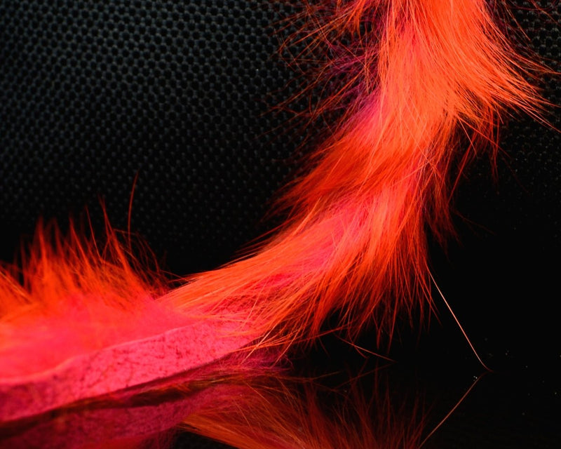 Hareline Crosscut Two Toned Rabbit Strips - Spawn Fly Fish - Hareline Dubbin